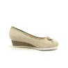 D?chicas C4 salón lazo 5081 Oro | Calzados Santa Clara