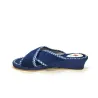 Alcalde Pinki toalla cruz 4cm 413 Marino | Calzados Santa Clara