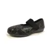 Dr. Cutillas Merceditas serpiente 776 Negro | Calzados Santa Clara