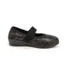 Dr. Cutillas Merceditas serpiente 776 Negro | Calzados Santa Clara