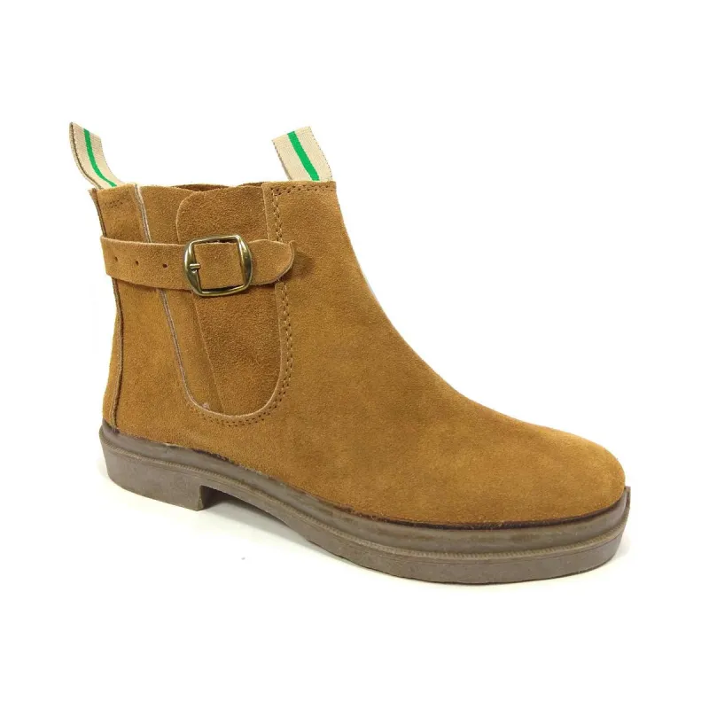 Canos Bota hebilla 063 Serraje | Calzados Santa Clara