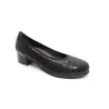 Pitillos T.bajo licra jaspe 11636 Negro | Calzados Santa Clara