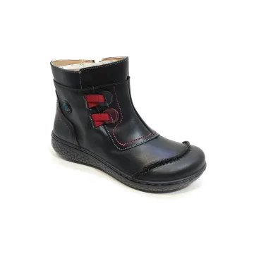 Laura Azaña Botín c4 crem. Botón PE 28119 Negro | Calzados Santa Clara