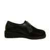 Dr. Cutillas Cuña licra velcro grabado 57420 Negro | Calzados Santa Cl