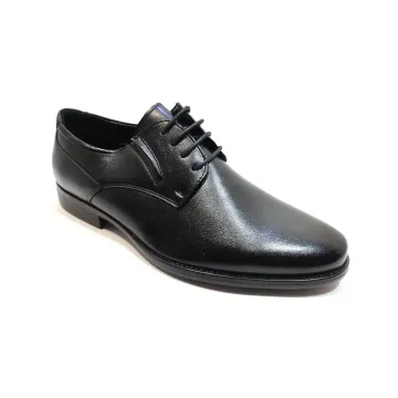 Leonal Zapato vestir cordones 2302 Negro | Calzados Santa Clara