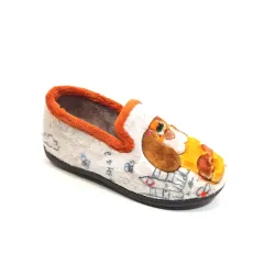 PlumaFlex Zapatilla pero y gato 12282 Camel | Calzados Santa Clara