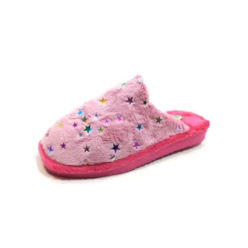 Amoros Chinela juv pelito Star 410368 Rosa | Calzados Santa Clara
