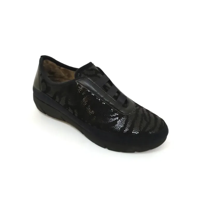 Rodevil Cuña elásticos Sahara 298 Negro | Calzados Santa Clara