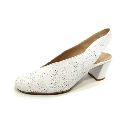 DChicas T. Desc. 7cm. Calados 2342 Blanco | Calzados Santa Clara