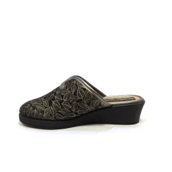 Dr. Cutillas Chinela 4.5cm Hojas 4633 Negro | Calzados Santa Clara