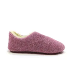 Dr. Cutillas Zapatilla piso fino lana 25102 Rosa | Calzados Santa Clar